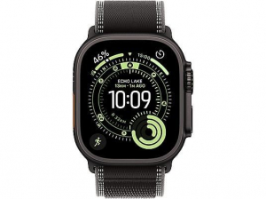 Apple Watch Ultra 3 GPS+Cellular 49mm fekete tit&aacute;ntok, fekete-hamusz&uuml;rke terep p&aacute;nt M/L m&eacute;ret (MF1H4QH/A)
