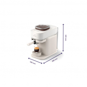 Philips Baristina eszpressz&oacute;g&eacute;p feh&eacute;r (BAR300/00)