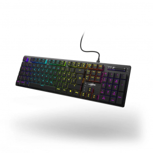 uRage Exodus 910 Low Profile, piros kapcsol&oacute;s gaming billentyűzet fekete (13217834)