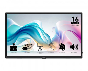 15.6" MSI PRO MP165 E6 hordozhat&oacute; monitor (9S6-3PE50M-001)