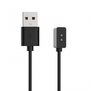 FIXED Xiaomi Mi Band/Smart Band 8/9/Pro/Active USB-A t&ouml;ltők&aacute;bel fekete (FIXDW-1176)