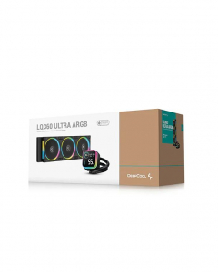 Deepcool LQ360 ULTRA ARGB univerz&aacute;lis CPU v&iacute;zhűt&eacute;s fekete (R-LQ360-BKASMC-G-1)