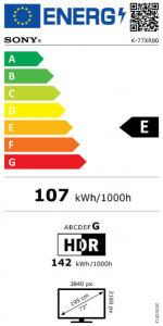 Sony Bravia 8 K77XR80PAEP 77" 4K Smart OLED TV