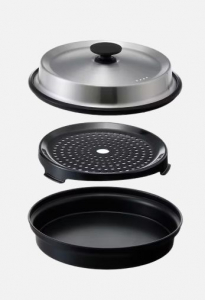 Panasonic 4az1-ben Grill mikrohull&aacute;m&uacute; s&uuml;tő fekete (NN-GD38QSEPG)