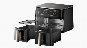Dreame AirFryer DZ30 forr&oacute;levegős s&uuml;tő fekete