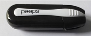 Lenspen Peeps szemüveg / lencse tisztító fekete-fehér  (LP-PEEPS-B)