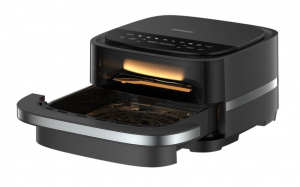 HEINNER 2in1 forr&oacute;levegős s&uuml;tő &eacute;s pizzas&uuml;tő 4L fekete (HPAF-B4DC22BK)