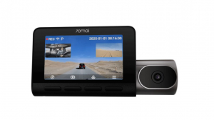 70mai Dash Cam 4K T800 Premium Set menetr&ouml;gz&iacute;tő kamera + h&aacute;ts&oacute; kamera szett  + 256 GB microSDXC U3