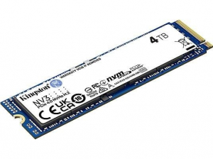 4TB Kingston SSD M.2 NVMe NV3 meghajt&oacute; (SNV3S/4000G)