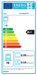 Haier ID Series 4 s&uuml;tő fekete (H6 ID46G3YTB)