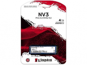 4TB Kingston SSD M.2 NVMe NV3 meghajt&oacute; (SNV3S/4000G)