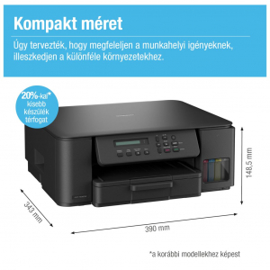 Brother DCP-T535DW 3 az 1-ben kompakt tintatart&aacute;lyos nyomtat&oacute; (DCPT535DWYJ1)