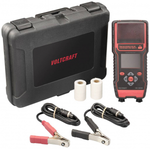 VOLTCRAFT Aut&oacute;s akkuteszter nyomtat&oacute;val 12 V/24 V,  VC-BT12/24-Print (VC-13967340)