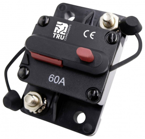 TRU COMPONENTS Automata biztos&iacute;t&eacute;k 60 A Fekete 1 db (TC-13596592)