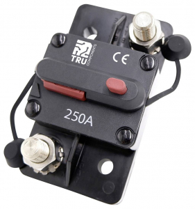 TRU COMPONENTS Automata biztos&iacute;t&eacute;k 250 A Fekete 1 db (TC-13596612)