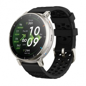 Amazfit Active 3 Premium okos&oacute;ra Apex Silver (W2558GL1N)