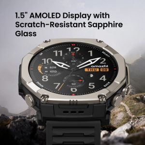 Amazfit T-Rex Ultra 2 okos&oacute;ra Black Magma (6972596109730)