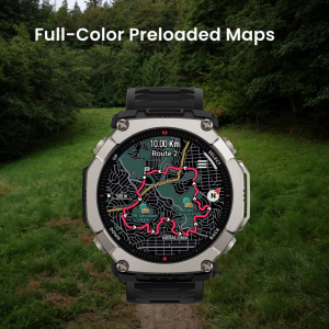 Amazfit T-Rex Ultra 2 okos&oacute;ra Black Magma (6972596109730)