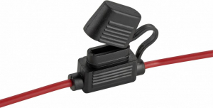 TRU COMPONENTS Aut&oacute;s lapos biztos&iacute;t&eacute;k tart&oacute; Mini lapos biztos&iacute;t&eacute;k 30 A 3.3 mm2 1 db (TC-10171132)