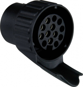 IWH Ut&aacute;nfut&oacute; adapter [Csatlakoz&oacute;alj, 7 p&oacute;lus&uacute; - Dug&oacute;, 13 p&oacute;lus&uacute;] Műanyag (010212)