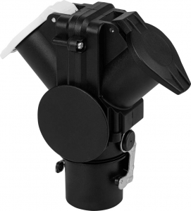 SecoR&uuml;t Ut&aacute;nfut&oacute; adapter [P&oacute;tkocsi csatlakoz&oacute; aljzat, 15 p&oacute;lus&uacute; - Csatlakoz&oacute;dug&oacute;, 7 p&oacute;lus&uacute;, N t&iacute;pus, Dugaszol&oacute; aljzat, 7 p&oacute;lus&uacute;, S t&iacute;pus] Műanyag (EP2
