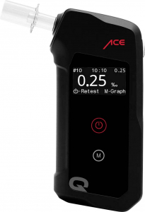 ACE Alkoholteszter Fekete 0.00 - 5.00 &permil; ( Q)