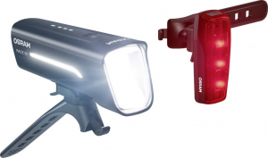 Osram RACE 50 SET Ker&eacute;kp&aacute;r vil&aacute;g&iacute;t&aacute;s k&eacute;szlet LED Akkur&oacute;l &uuml;zemeltetett Fekete (LEDBL101 SET)