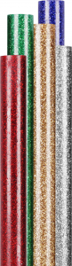 Steinel KLEBESTICKS 7MM GLITZER 96GR Ragaszt&oacute;pisztoly r&uacute;d 7 mm 150 mm Arany, Ez&uuml;st, Z&ouml;ld, K&eacute;k, Piros 0.097 kg 16 db (065539)