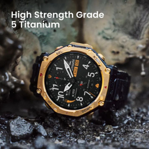 Amazfit T-Rex 3 Pro 44mm okos&oacute;ra Arctic Gold (6972596109440)