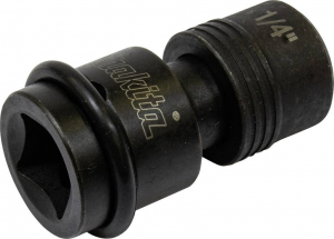 Makita - Bit-Adapter - 1/2 - Sechs-Punkt - 1/4  Bit adapter 1/2&quot 4KT - 1/4&quot  6KT 51 mm 1/4 (B-68448)