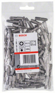 Bosch Accessories Kereszthorny&uacute; bit PZ 3 C 6.3 100 db (2607001565)