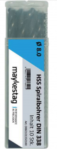 Alpen HSS Spir&aacute;lf&uacute;r&oacute; 8.8 mm Teljes hossz 125 mm DIN 338 10 db (0060100880100)