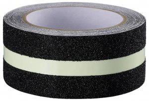 TOOLCRAFT Cs&uacute;sz&aacute;smentes&iacute;tő szalag Sugo Fekete, Z&ouml;ld (H x Sz) 10 m x 55 mm 1 db (TO-10187130)