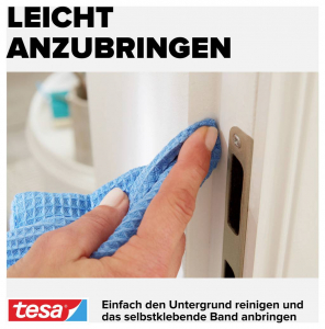 Tesa P-Profil  T&ouml;m&iacute;tőszalag moll Feh&eacute;r (H x Sz) 25 m x 9 mm 25 m (05391-00100-02)