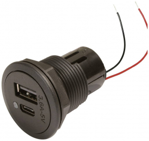ProCar Be&eacute;p&iacute;thető USB t&aacute;pcsatlakoz&oacute; USB-C/USB-A,  (67341000)