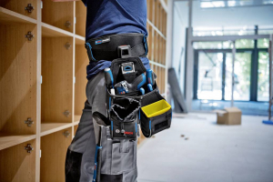 Bosch Kit belt 93, GWT 2, GWT 4, 2x holder  Szerelő, Kisiparos Szersz&aacute;mtart&oacute; &ouml;v (1600A0265P)