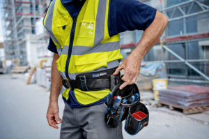 Bosch Kit belt 93, GWT 2, GWT 4, 2x holder  Szerelő, Kisiparos Szersz&aacute;mtart&oacute; &ouml;v (1600A0265P)