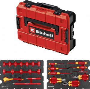 Einhell E-Case  Szersz&aacute;mos hordt&aacute;ska, tartalommal 24 r&eacute;szes (370516)