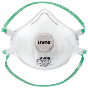 Uvex silv-Air classic 2310  Finom por ellen v&eacute;dő maszk szeleppel FFP3 15 db EN 149:2001 + A1:2009 DIN 149:2001 + A1:2009 (8762313)