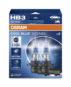 Osram Halog&eacute;n f&eacute;nyforr&aacute;s COOL BLUE INTENSE HB3 60 W 12 V (4062172388269)