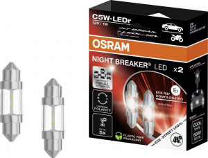 Osram LED-es f&eacute;nyforr&aacute;s C5W (6418DWNB-ECE-2HB)