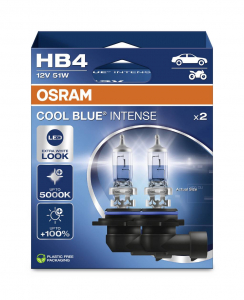 Osram Halog&eacute;n f&eacute;nyforr&aacute;s COOL BLUE INTENSE HB4 51 W 12 V (4062172388306)