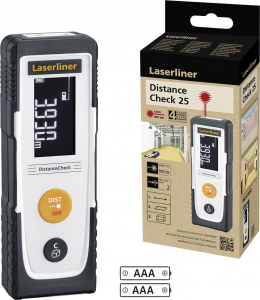 Laserliner DistanceCheck L&eacute;zeres t&aacute;vols&aacute;gm&eacute;rő 25 m (080.805E)