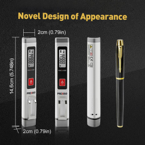 Prexiso Pen laser with clip L&eacute;zeres t&aacute;vols&aacute;gm&eacute;rő 15 m (P15P)