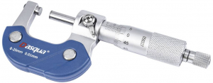 Dasqua Mikrom&eacute;ter 0 - 25 mm Leolvas&aacute;s: 0.01 mm (4111-5205 + 8511-0060)