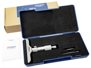 Dasqua M&eacute;lys&eacute;g mikrom&eacute;ter Referenciam&eacute;rettel 0 - 25 mm DIN 863 (4611-8106)