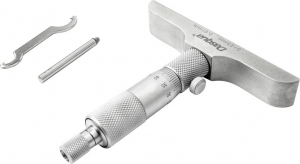 Dasqua M&eacute;lys&eacute;g mikrom&eacute;ter Referenciam&eacute;rettel 0 - 25 mm DIN 863 (4611-8106)