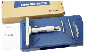 Dasqua M&eacute;lys&eacute;g mikrom&eacute;ter Referenciam&eacute;rettel 0 - 50 mm DIN 863 (4611-8110)