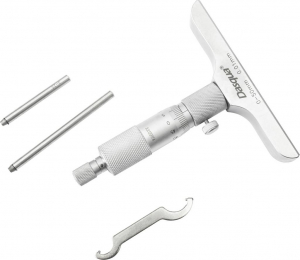 Dasqua M&eacute;lys&eacute;g mikrom&eacute;ter Referenciam&eacute;rettel 0 - 50 mm DIN 863 (4611-8110)