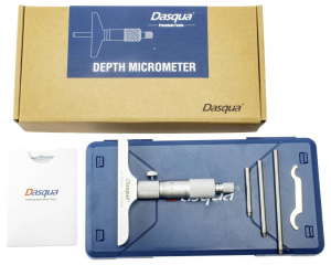 Dasqua M&eacute;lys&eacute;g mikrom&eacute;ter Referenciam&eacute;rettel 0 - 75 mm DIN 863 (4611-8115)